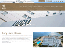 Tablet Screenshot of lucyhotel.gr